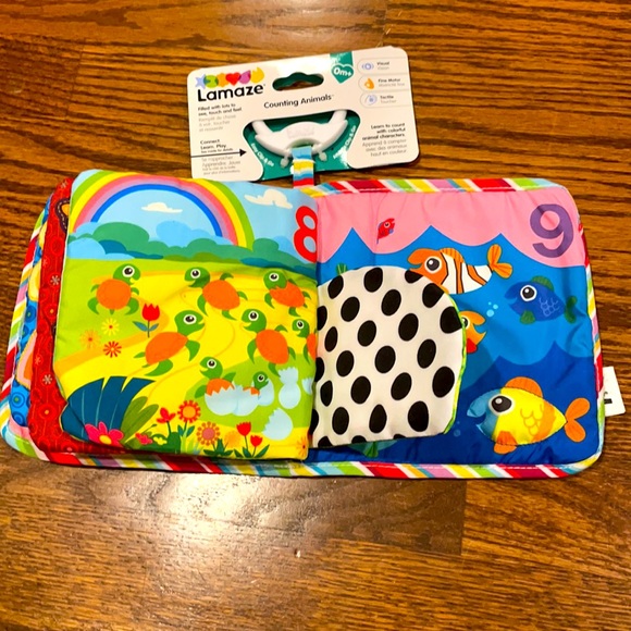 NWT Lamaze Counting Animals Soft Book - Picture 5 of 6